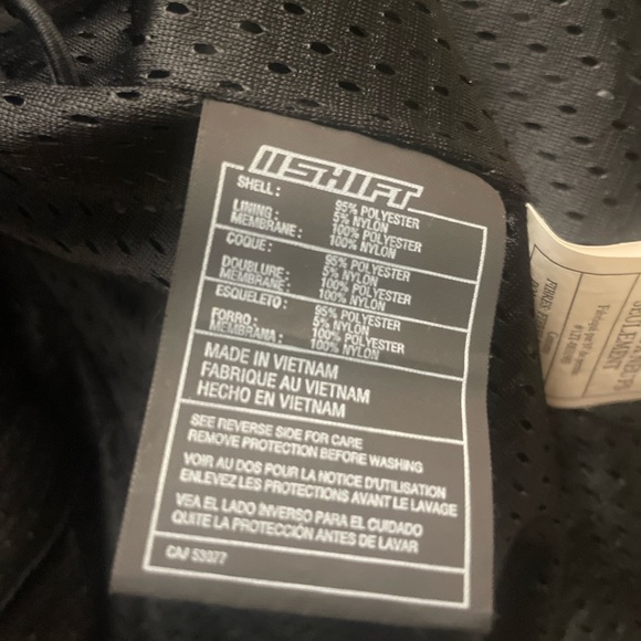 SHIFT Padded Motorcycle Riding Jacket - Picture 8 of 9